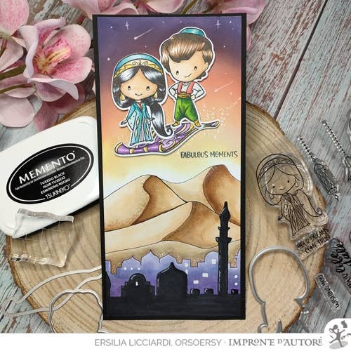 Impronte D'Autore - Wholesale Rubber/Decorative Stamp - Aladdin ITA transparent polymer stamps 1