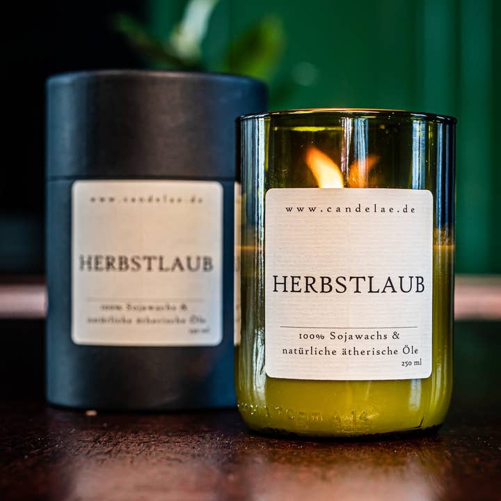 Duftkerze Herbstlaub für den Großhandel von Candelae