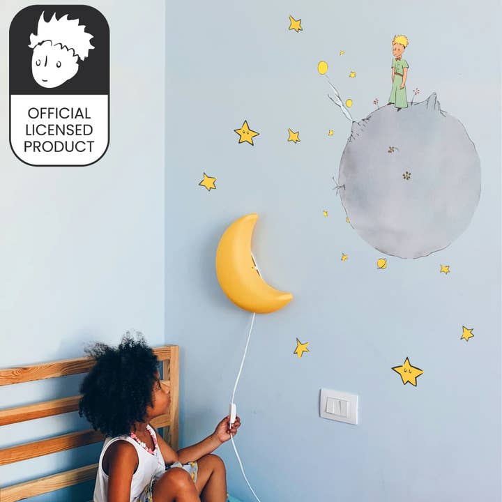 Autocollants Muraux Planète Petit Prince | Décalcomanies Officielles pour Chambre d'Enfant pour la vente par Wallpapers4Beginners