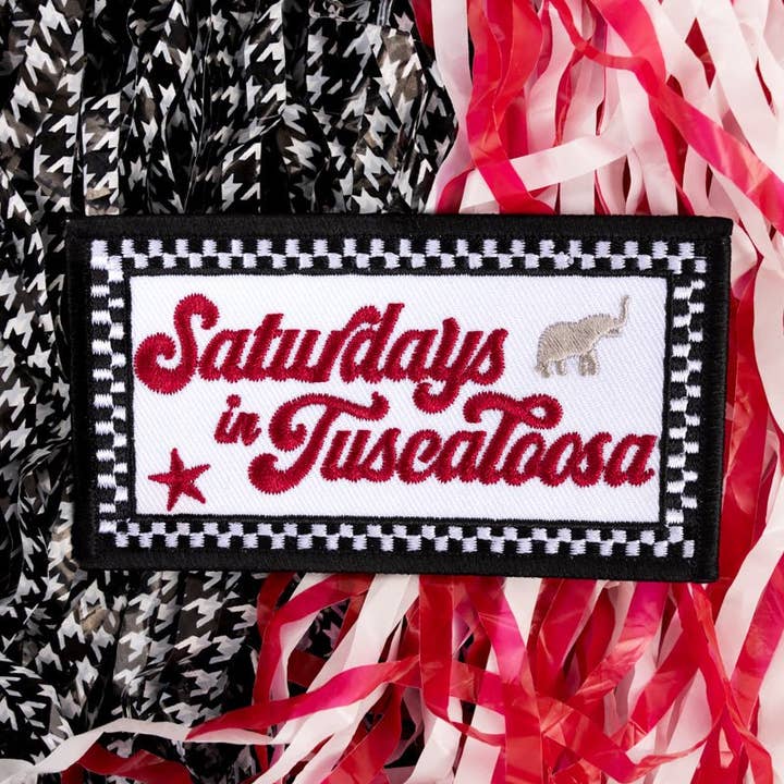 Wholesale Accessory Market - Wholesale Patch - Saturdays in Tuscaloosa Embroidered Patch