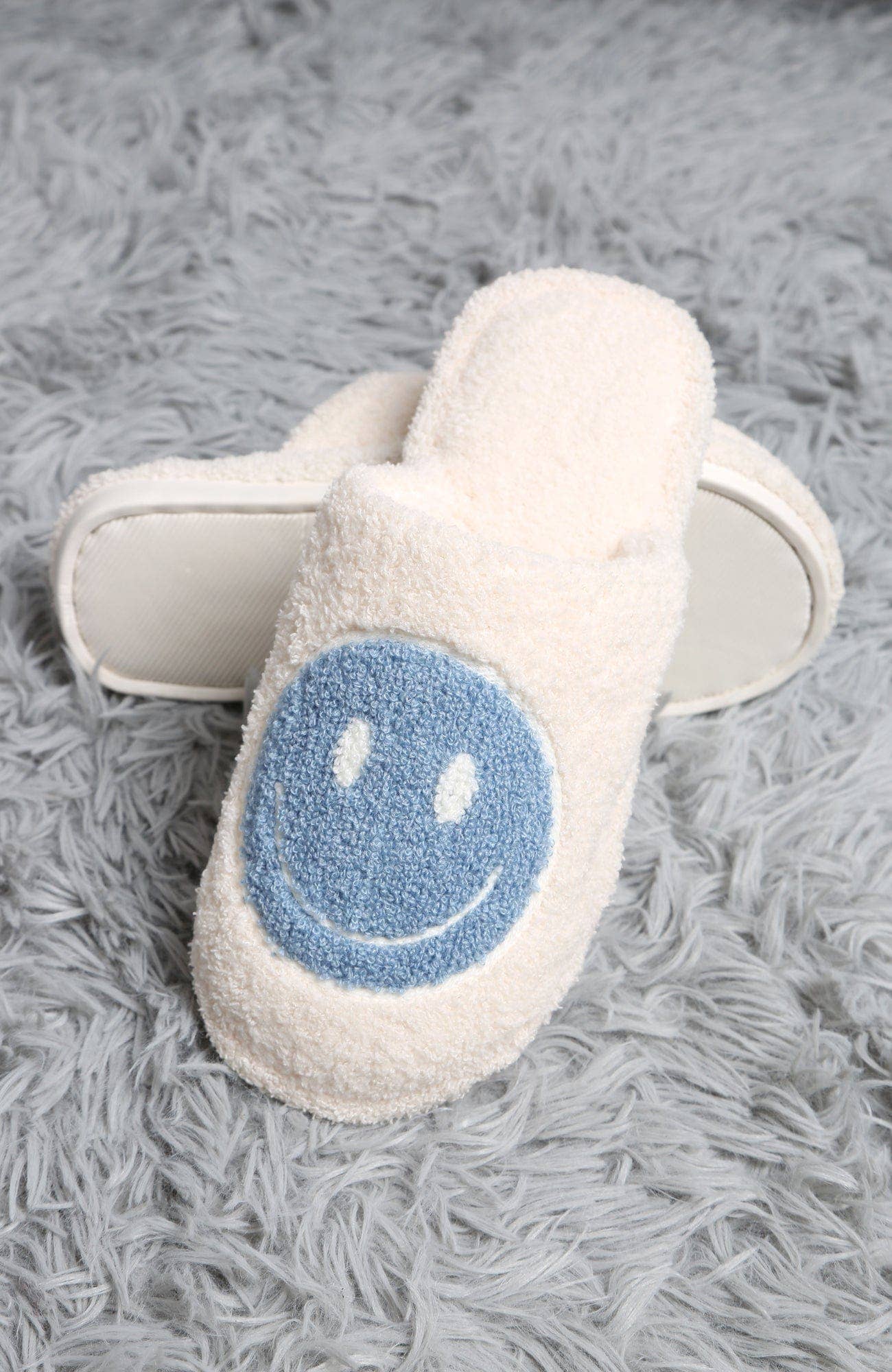 MiMi Wholesale - Wholesale Slippers - Women's - JCL4207 Super Lux Color Smiley Face Slippers7