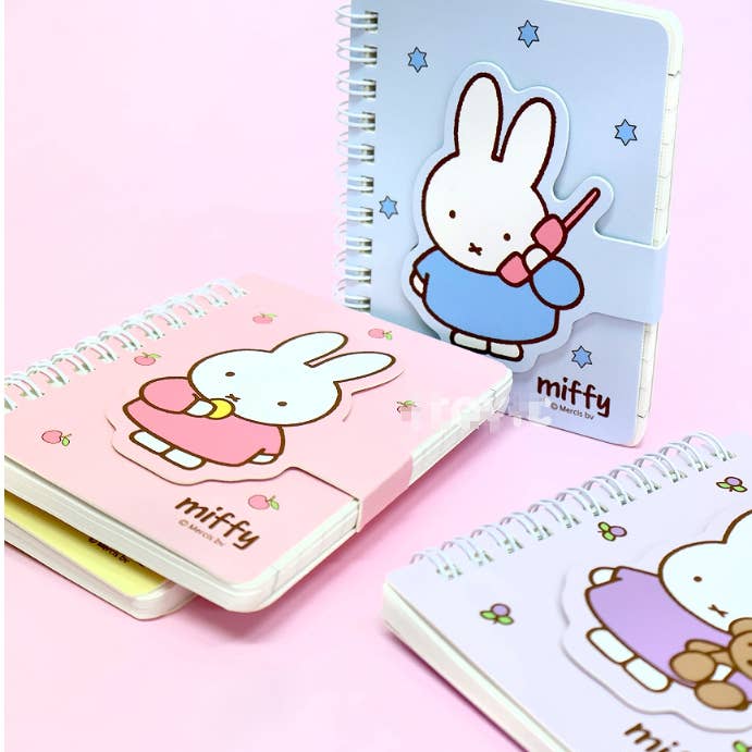 Miffy Magnetic Mini Memo Handy Notebook for wholesale by K-Wonderland
