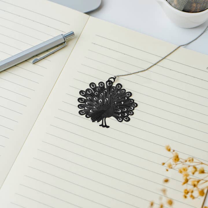 01living Ltd - Wholesale Tea Strainer/Infuser - Tea Infuser Loose Leaf Tea Ball Animal Peacock Black1