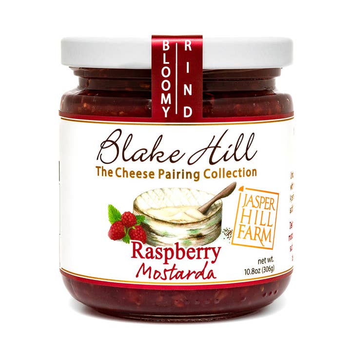 Raspberry Mostarda for wholesale by Blake Hill Preserves