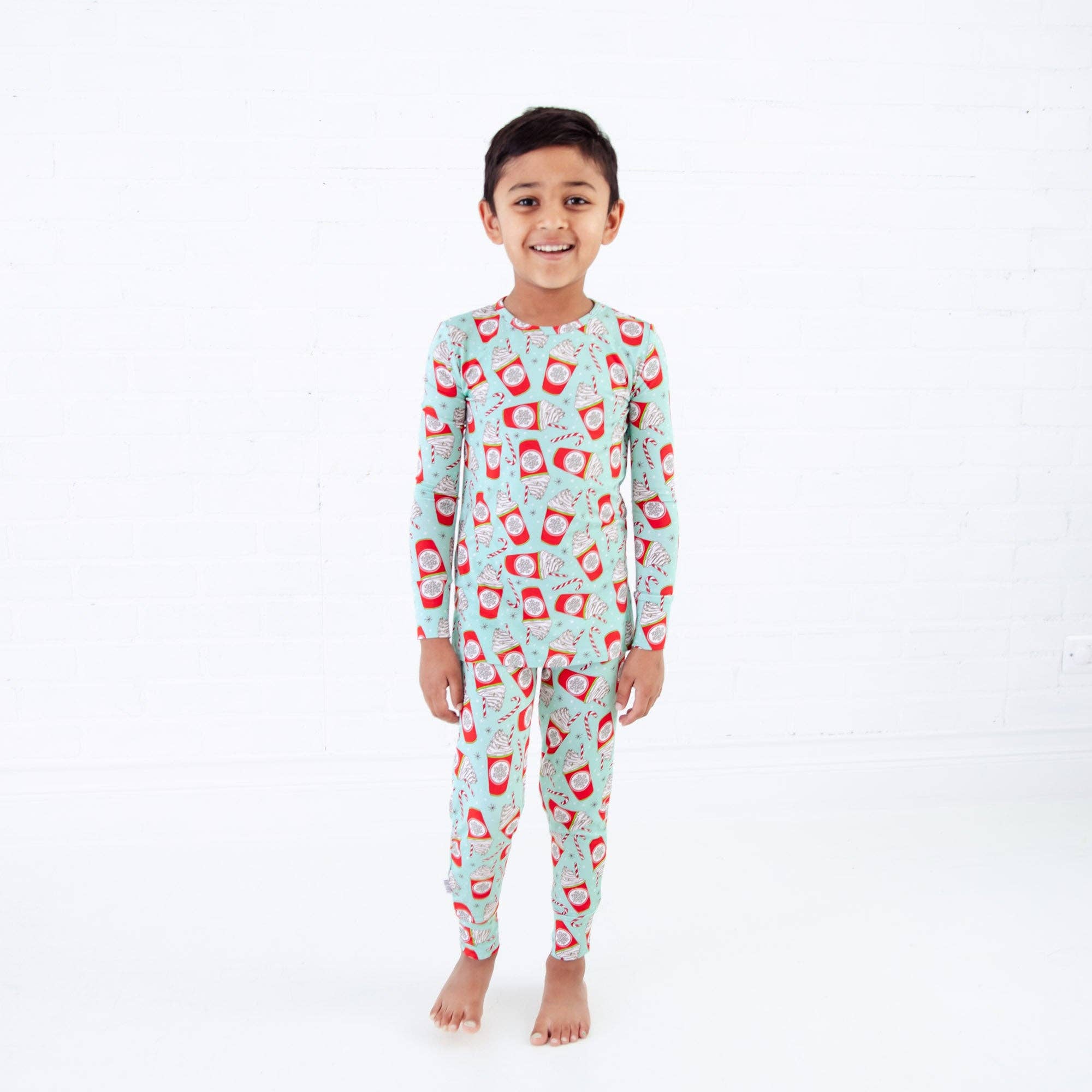 Dreamiere - Wholesale Sleepwear Set - Kids - A Cup Of Cheer Two Piece Pajamas Set0