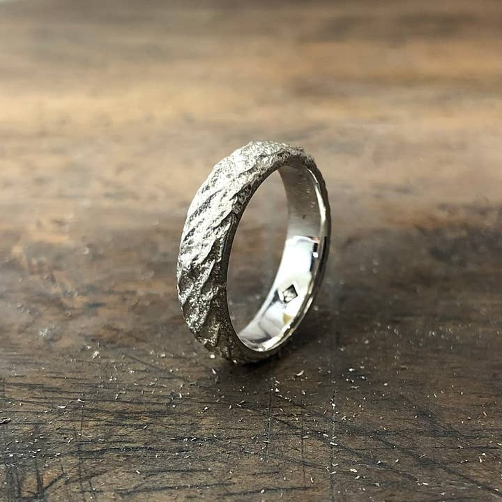 Silver Mountain Ring for wholesale by WoodenGold