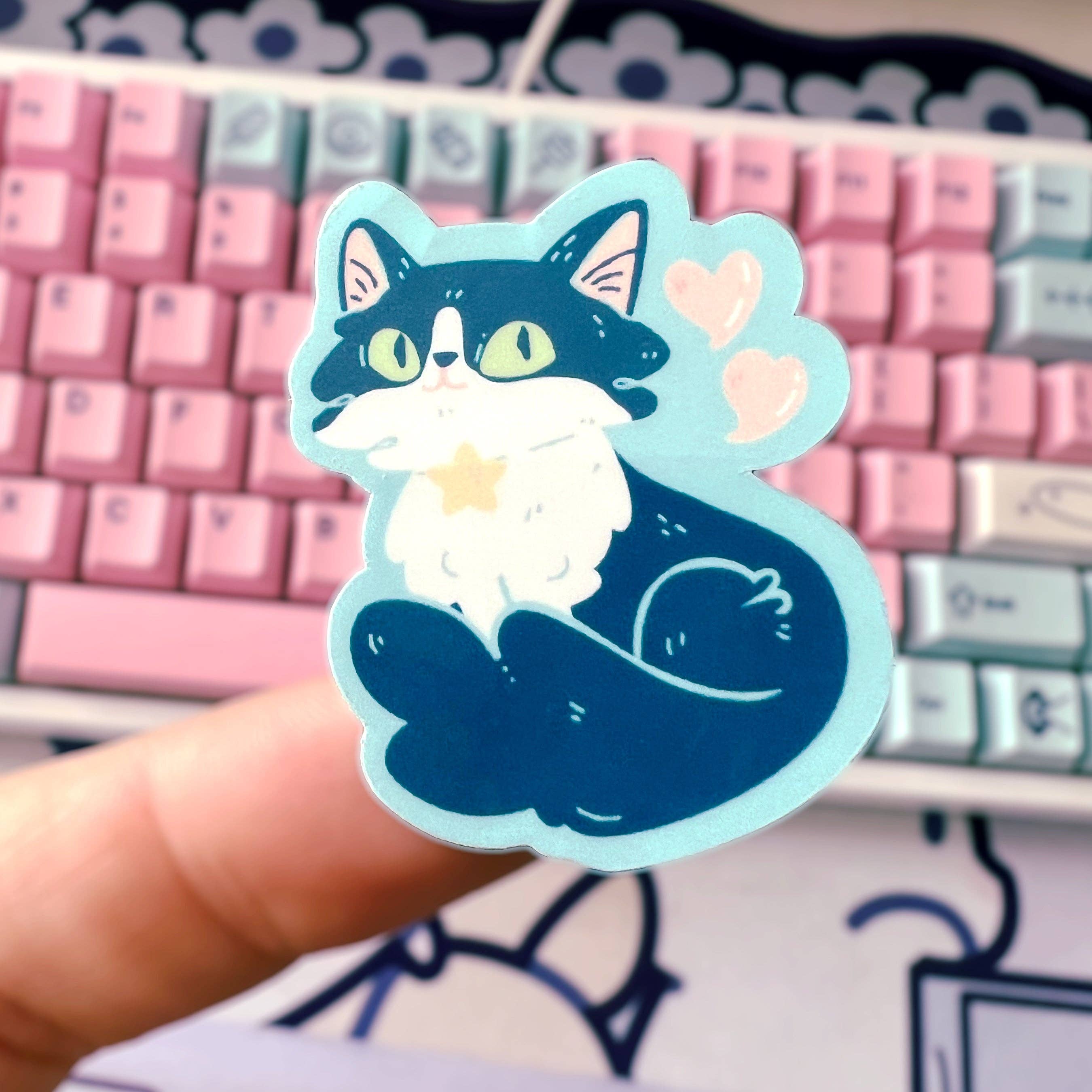 Floating Forest Studio - Wholesale Sticker - Orion the Cat Sticker set1