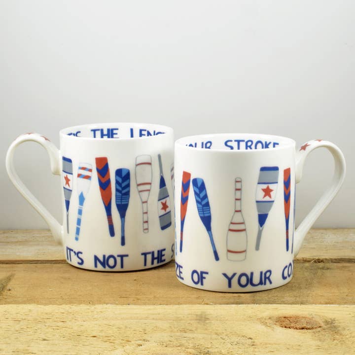 Port and Lemon – Engroshandel Kaffekrus – Størrelsen på din Cox Bone China krus