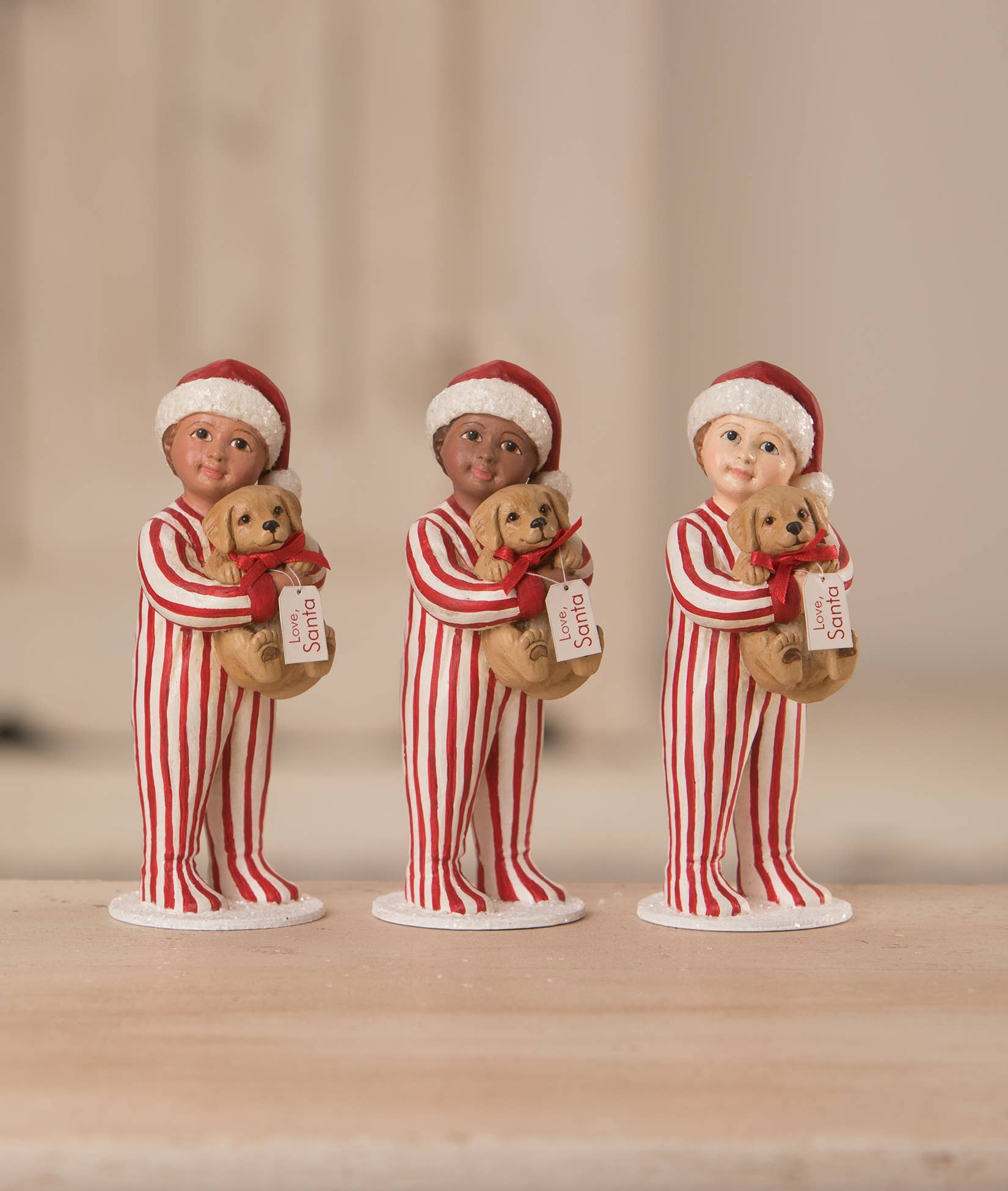 Bethany Lowe Designs - Wholesale Christmas Decoration - Matthew's Christmas Puppy Surprise3