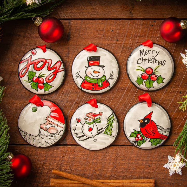 Christmas Ornaments | Ornament Package | Classic Collection for wholesale by Nola Watkins Ornaments