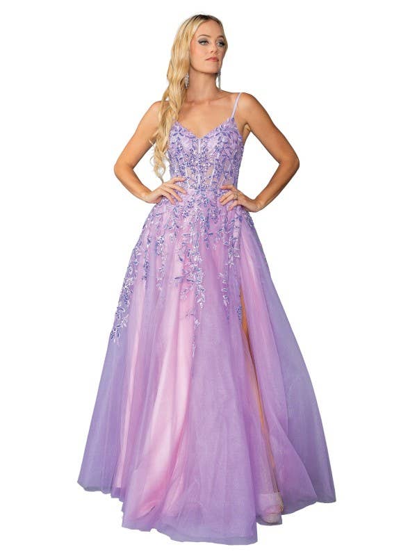 Dancing Queen Dress - Wholesale Gown - Women's - V-Neck Design Prom Dress0