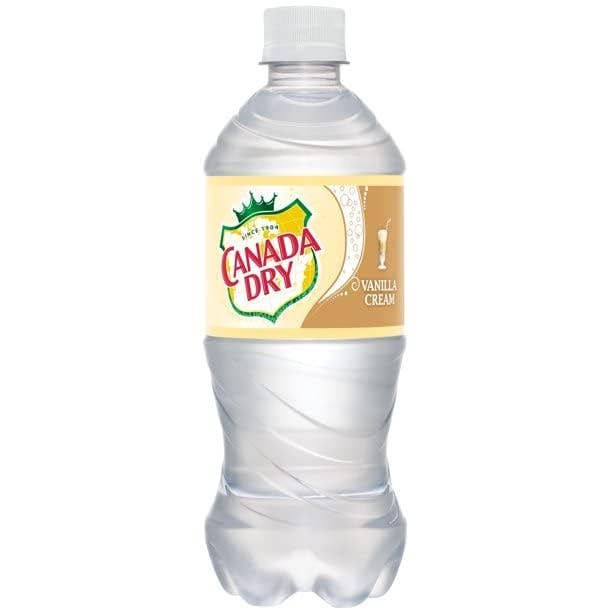 Pops Distro Inc - Wholesale Soda/Carbonated Drink - Canada Dry Vanilla Cream (591ml) 24ct