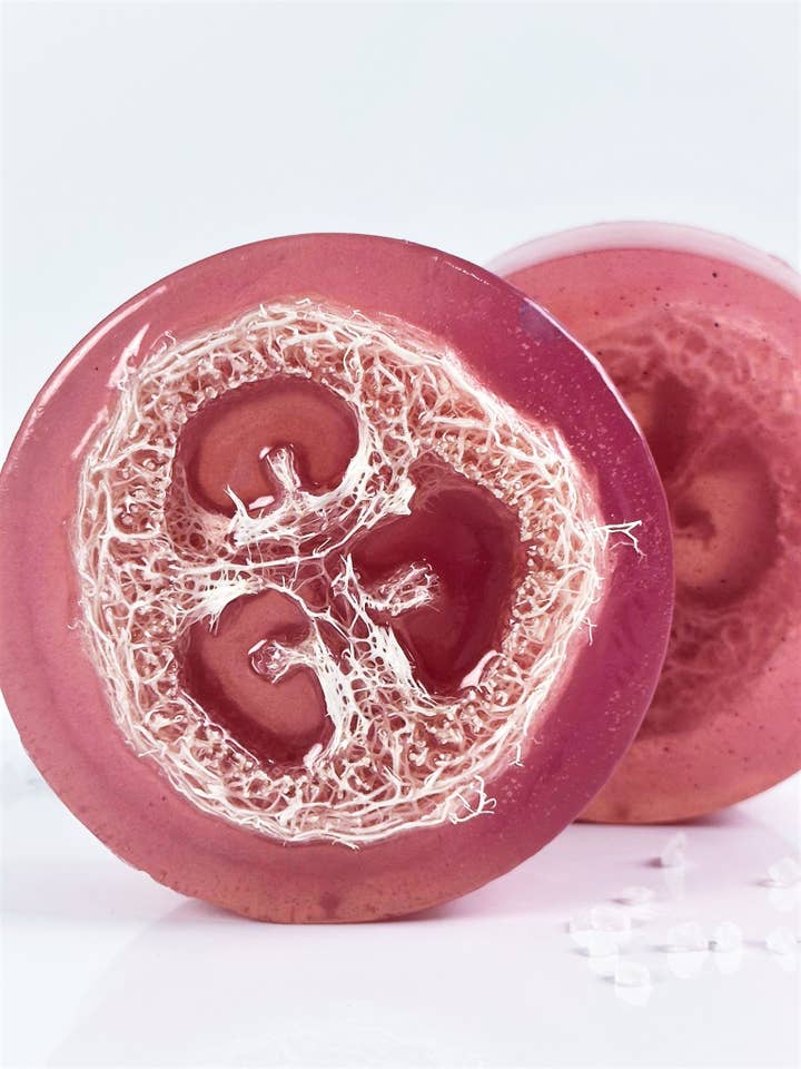 Savon Black Magnolia Loofa pour la vente par The Green Rift