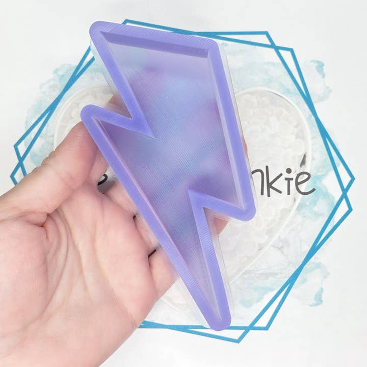 The Freshie Junkie, LLC - Wholesale Craft Supplies - Lightning Bolt Freshie Mold