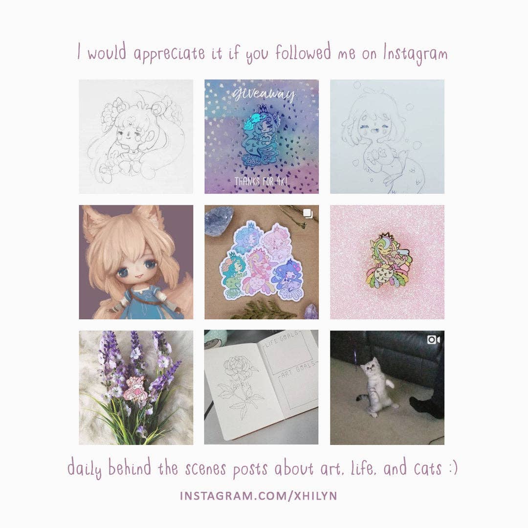 Xhilyn - Wholesale Sticker - Mermaid Princesses Sticker ~ Last chance4