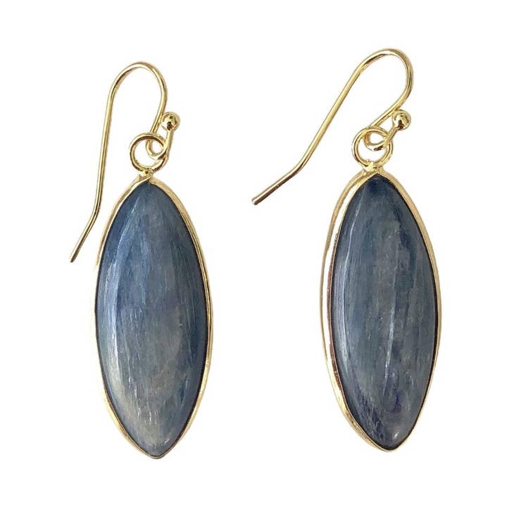 Kyanite Drop Earrings for wholesale by Colour Addict Jewellery