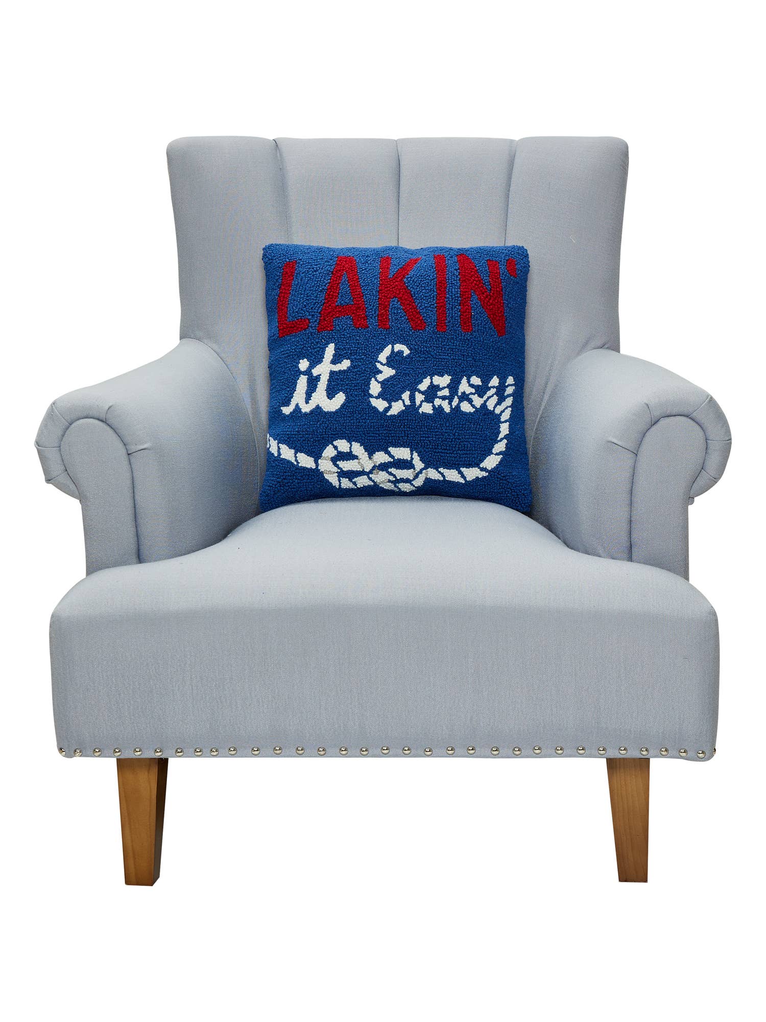 Peking Handicraft - Wholesale Throw/Decorative Pillow - Lakin' It Easy Hook Pillow1