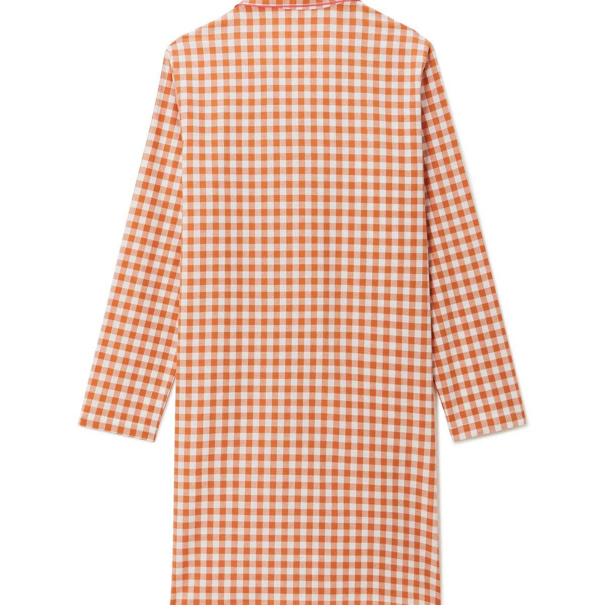 Sylvie Thiriez - Venta al por mayor Ropa para dormir - Mujer - Liquette para mujer Garden Party a cuadros1