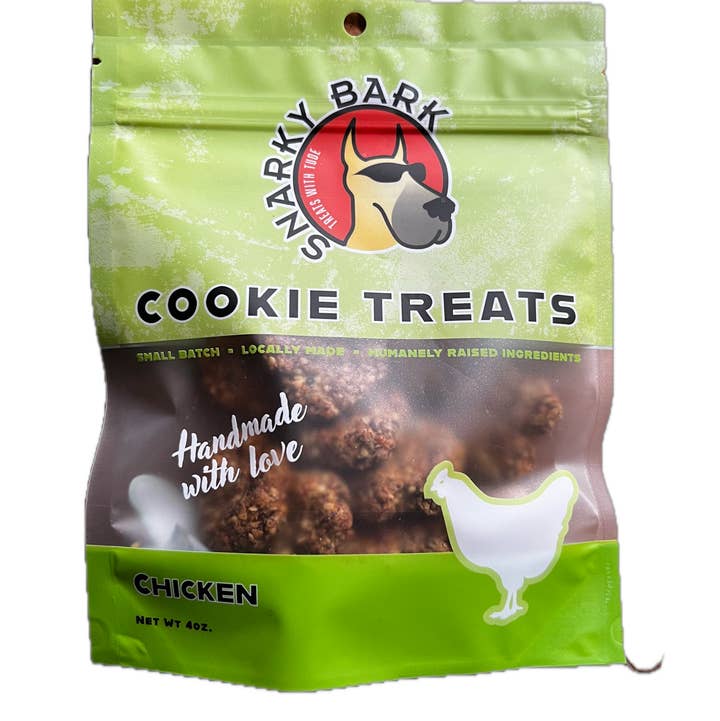 Snarky Bark - Wholesale Pet Treats - Dog - Snarky Bark Chicken Cookie Treats0