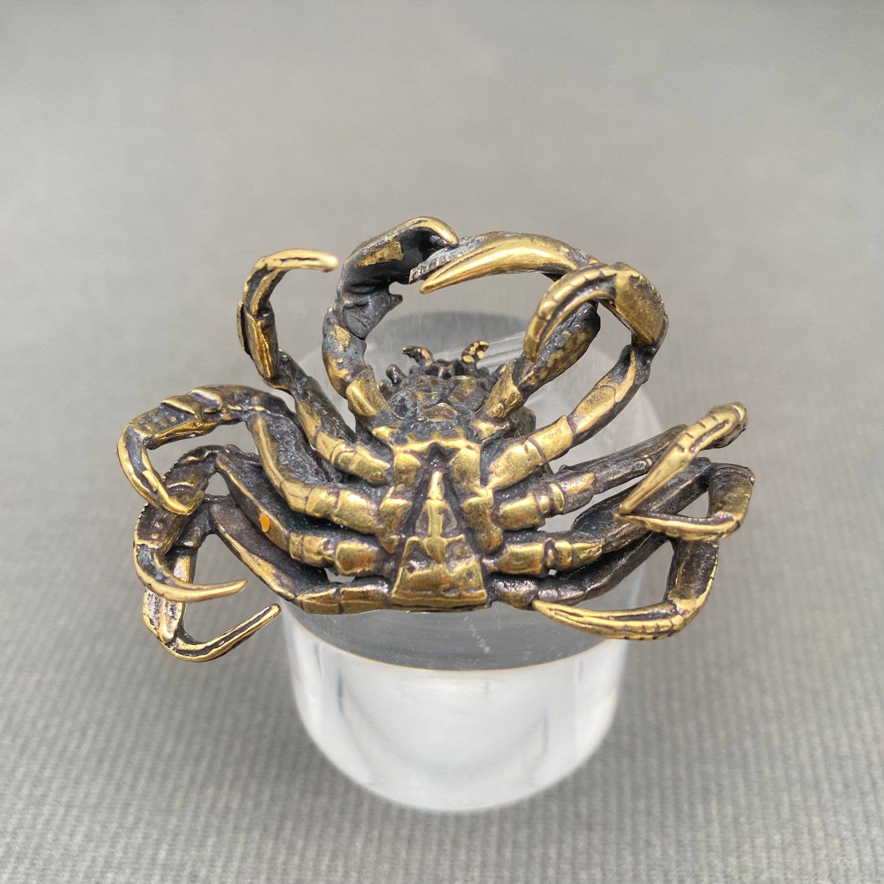 Mio Queena - Wholesale Decorative Figurine - Brass Hairy Crab Crafts Desktop Ornaments Decoration2
