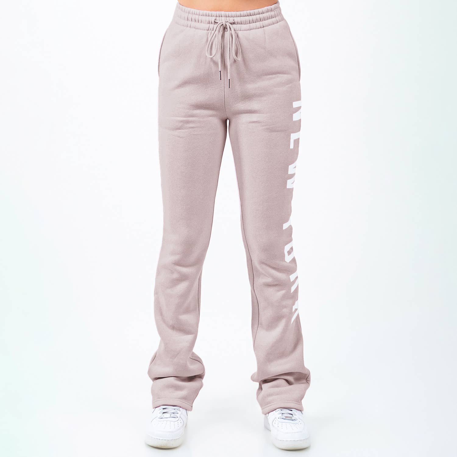 American Bazi - Wholesale Lounge Sweatpants/Joggers - Women's - NEW YORK STACKED SWEATPANTS-RJH10145NY8