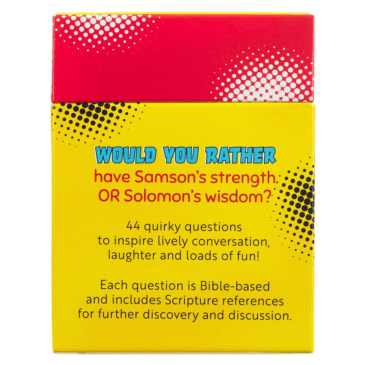 Christian Art Gifts - Wholesale Card Game - Conversation Starters for Families Would you Rather1