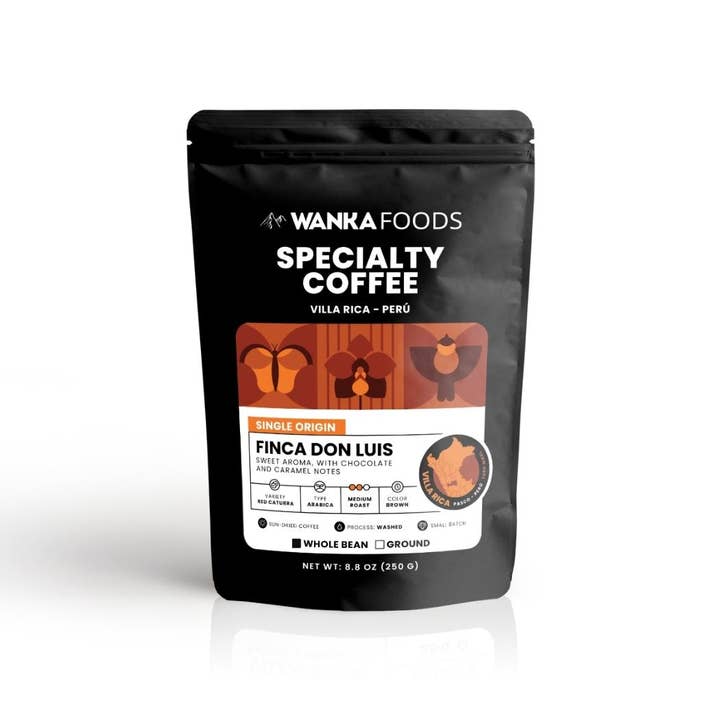 Peruvian Specialty Coffee (Grounded) - Finca Don Luis for wholesale by Wanka Foods