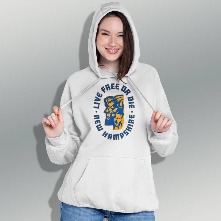 RetroPlanet - Wholesale Hoodie - Unisex - New Hampshire Live Free Or Die T-Shirts Sweatshirts Hoodies4