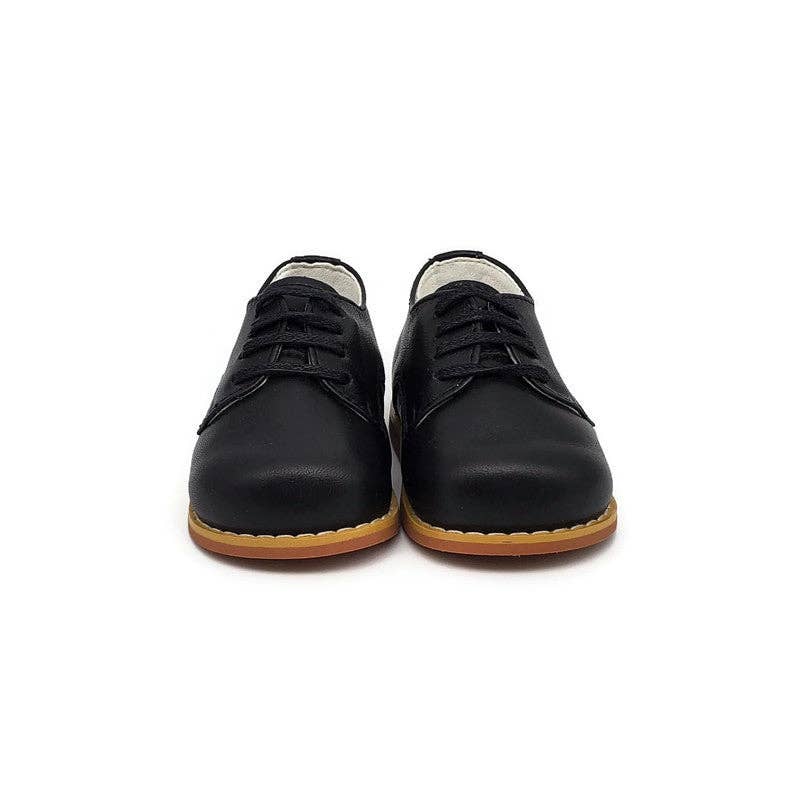 Tippy Tot Shoes – wholesale Cot shoes – Baby – Classic Walkers - Black Low Top4