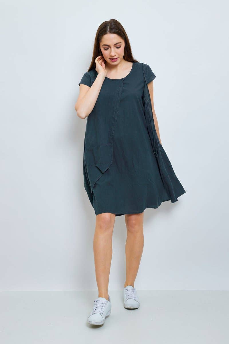 BELLA BLUE – Großhandel Kleid – Damen – Kleid - D376-R38303