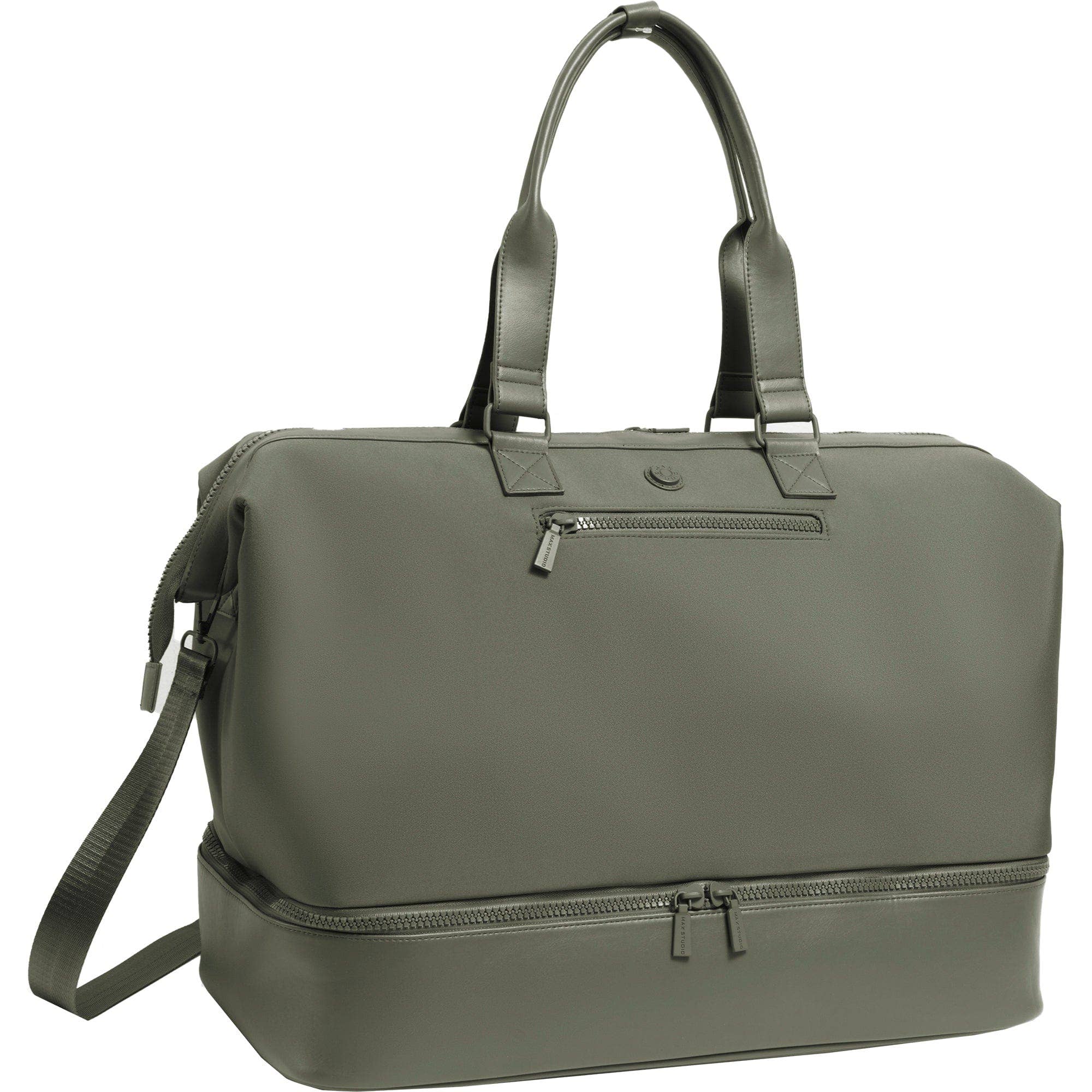 Magid - Wholesale Weekender Bag - Women's - Max Studio Sport Nylon & Faux Leather Drop Bottom Duffel Bag108