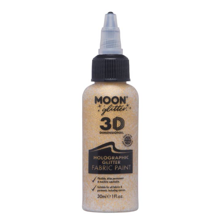 Moon Makeup - Wholesale Fabric Paint - Holographic Glitter 3D Fabric Paint8