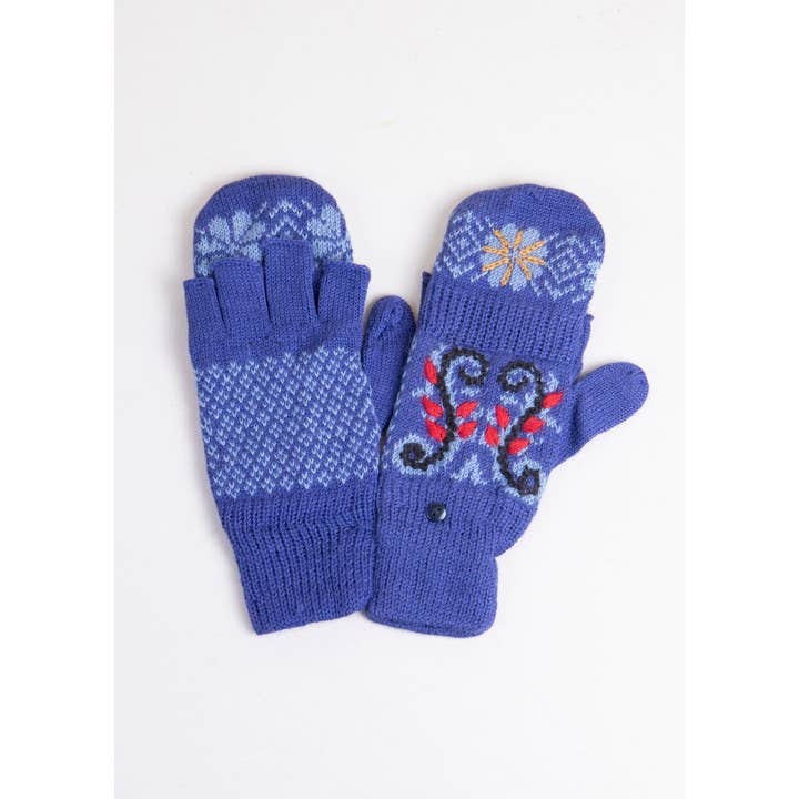 Assorted Mix Glittens Glittens - Unisex Gloves with Finger Flaps for wholesale on Faire