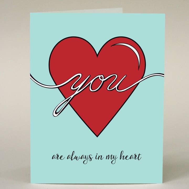 Je zit in mijn hartkaart voor wholesale door Sweet & Snarky Greeting Card Company