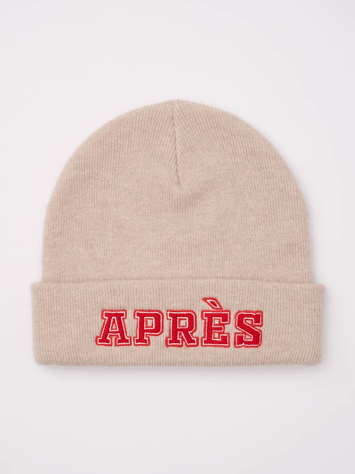 APRÈS-SKI Merino Wool Beanie for wholesale by Club Off Piste