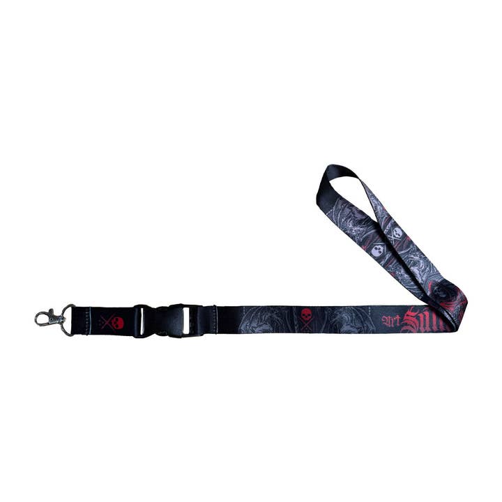 BLACK Time Spent Lanyard for wholesale on Faire0