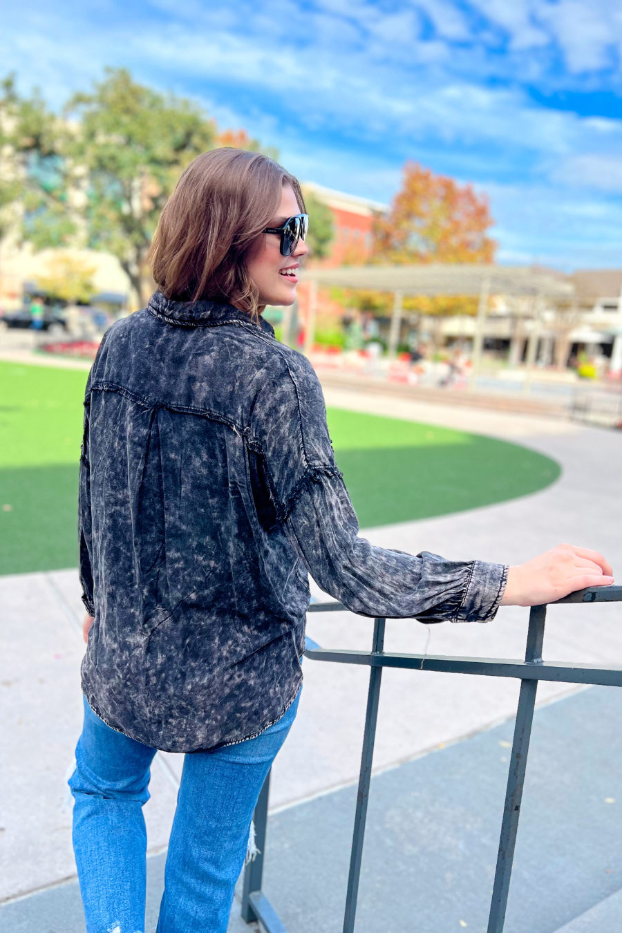 Jess Lea - Wholesale Button Down Shirt - Women's - Dean Button Up Top28