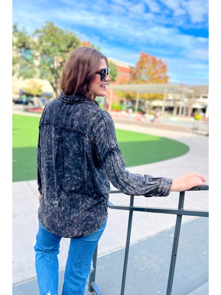 Jess Lea - Wholesale Button Down Shirt - Women's - Dean Button Up Top28