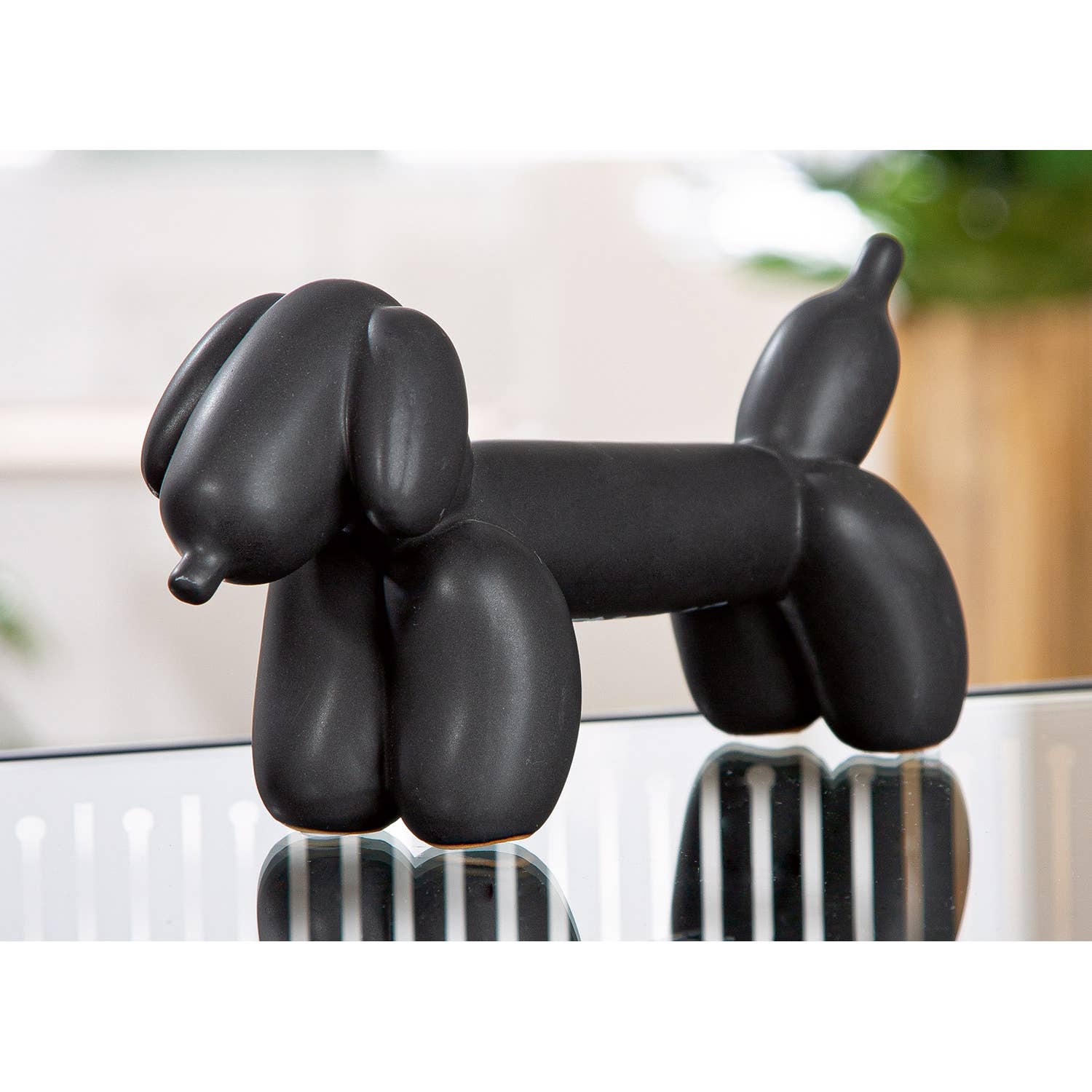 Figure Dachshund Dachshund Balloon Dog Black H. 10 cm, PU 2 for wholesale on Faire1