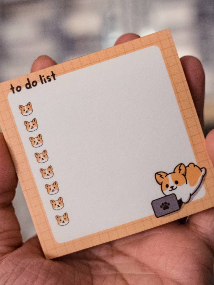 To Do List Mango Bullets Sticky Notes for wholesale by LittleCorgo