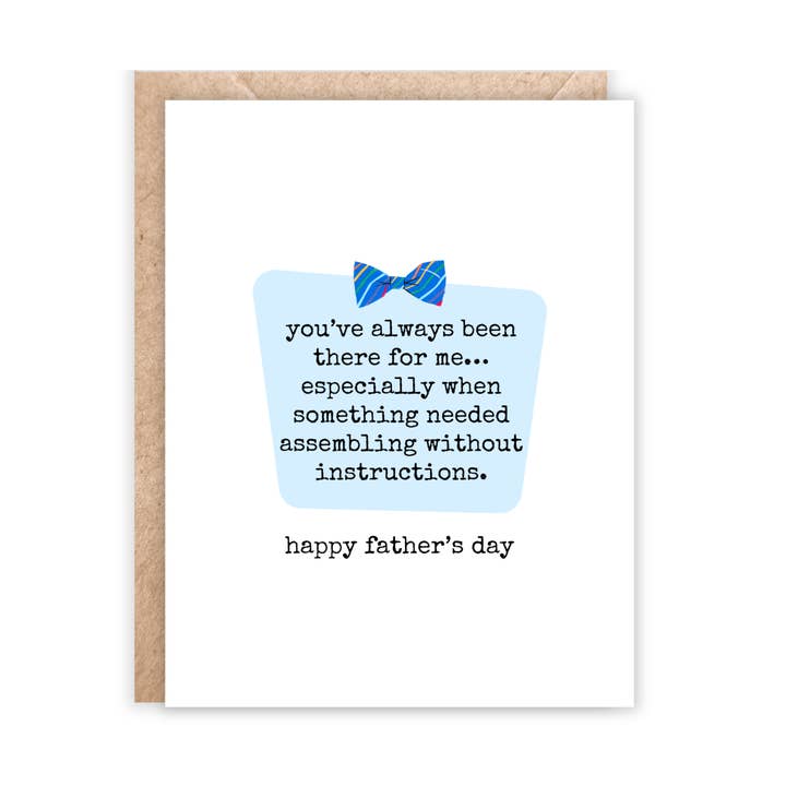 Tarjeta del Día del Padre: Siempre has estado ahí para mí. para venta al por mayor de Jolly Rae