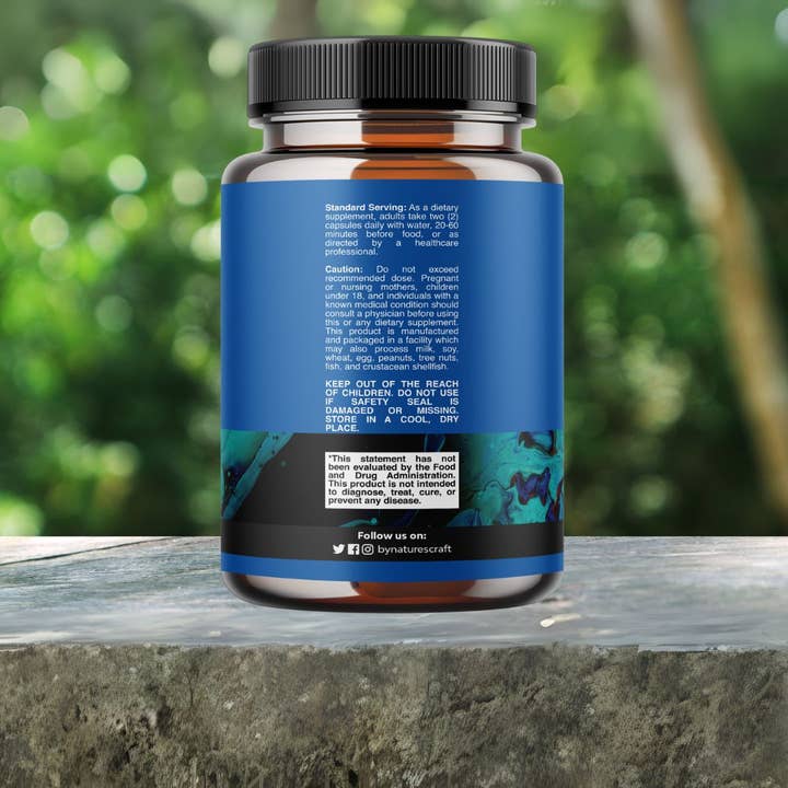 Nature's Craft - Wholesale Oral Supplement/Vitamin - Glutathione Capsules – Anti-Aging Amino Acid, 15ct1