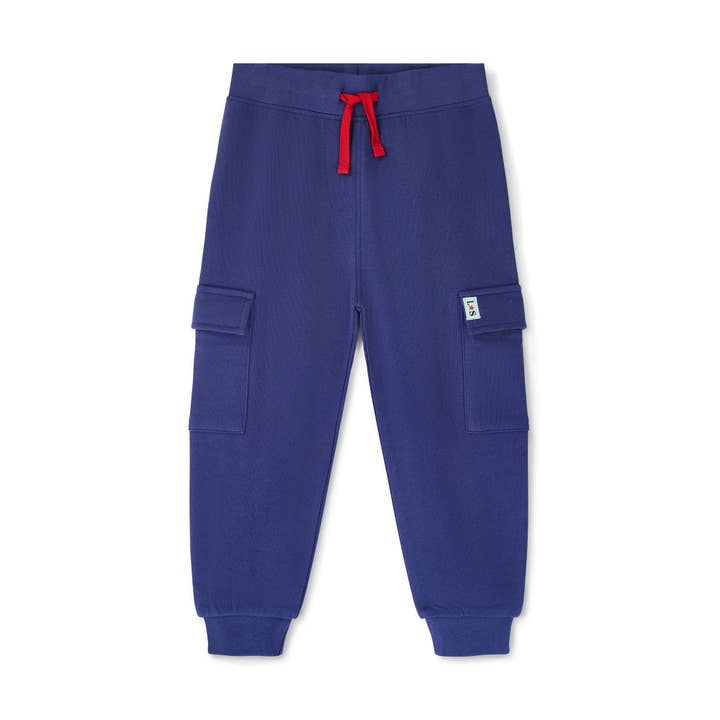 Navy Plain Joggers for wholesale by Lilly and Sid