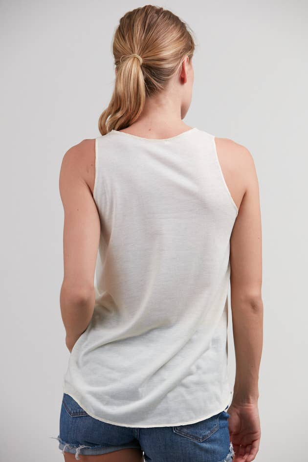 OFF WHITE Namaste Om Tank Top for wholesale on Faire2