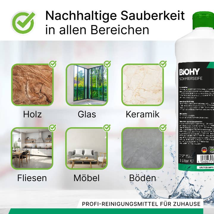 BiOHY - Wholesale Vloerreiniger - BioHy zachte zeep, zachte zeepoplossing, vloerreiniger, biologisch concentraat