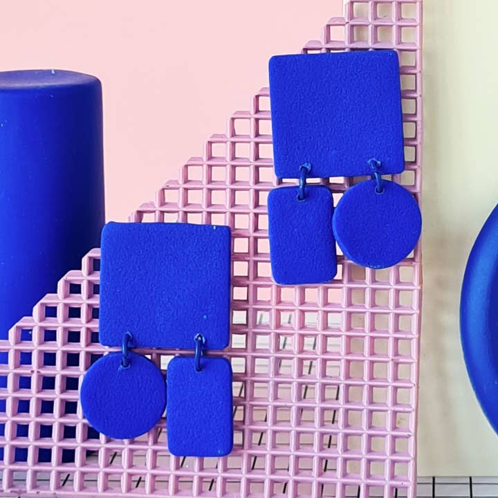 Pendientes artesanales de arcilla polimérica de Mono para venta al por mayor de Mono