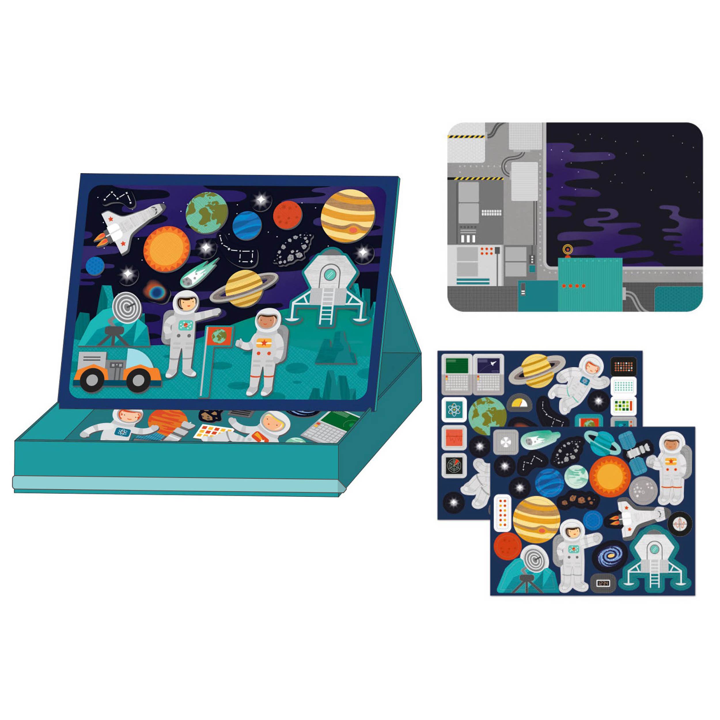 Chronicle Books - Wholesale Toy Set - Kids - Outer Space Magnetic Play Scene3