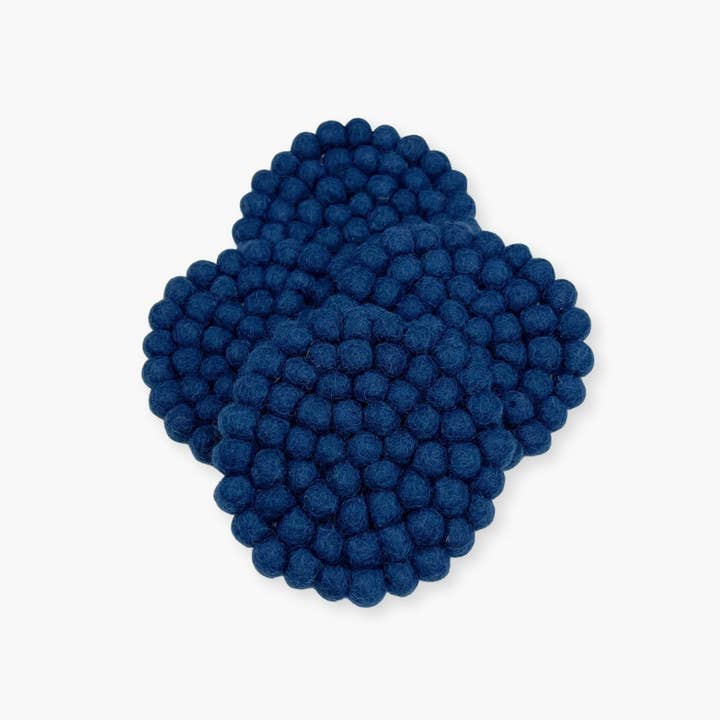 Humble Hilo - Wholesale Coasters - Humble Hilo Handmade Felt Coasters, Set of 425