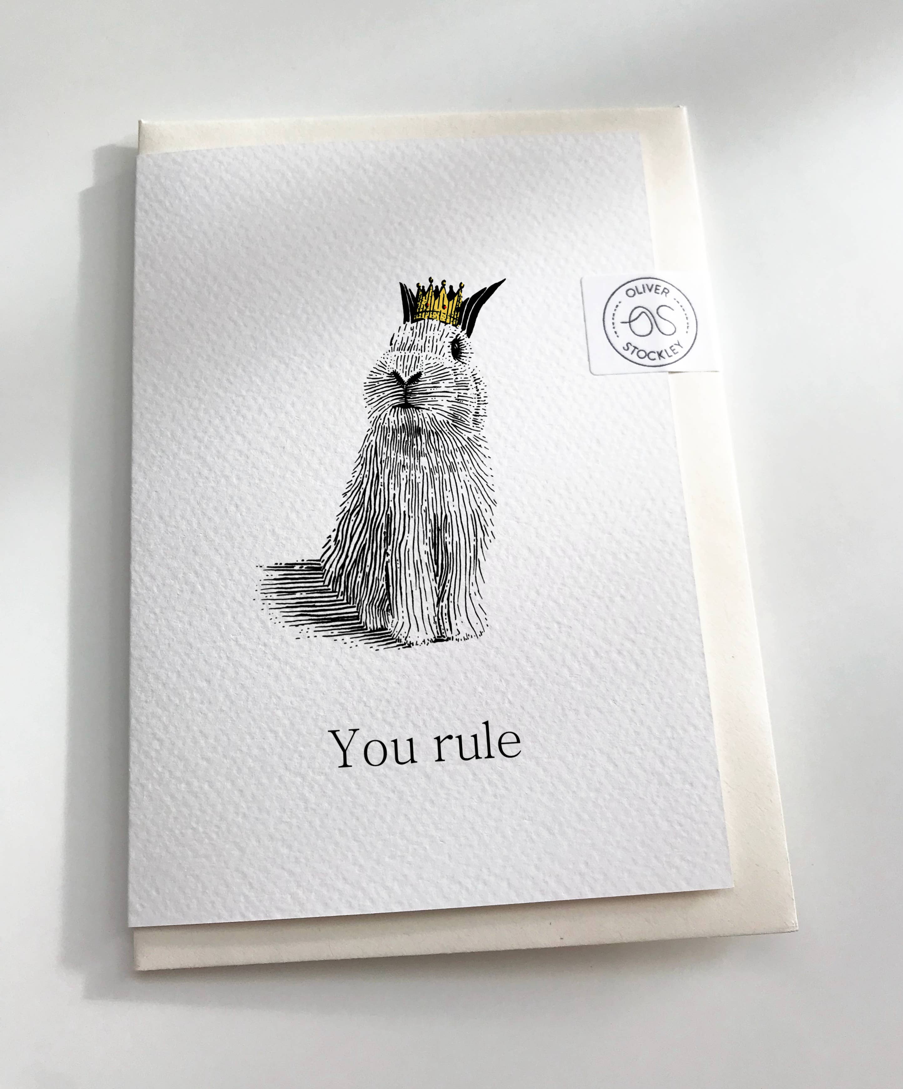 Oliver Stockley - Wholesale Encouragement Card - You Rule Encouragement Card1