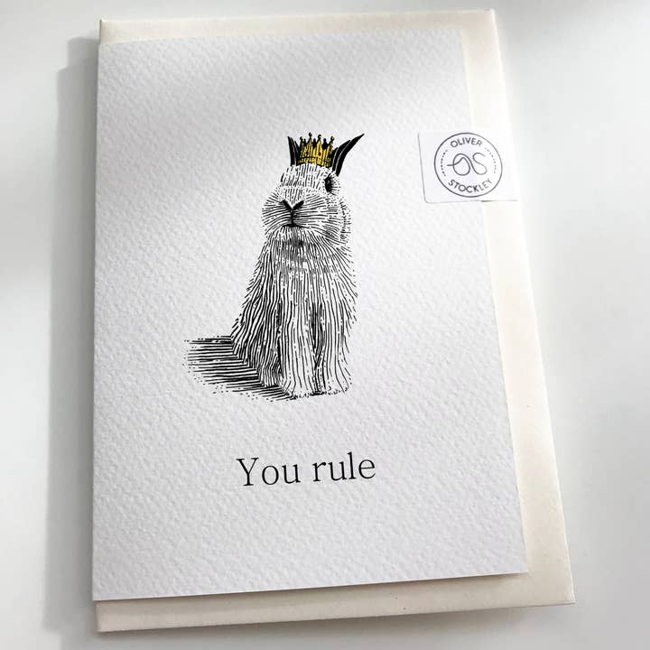 Oliver Stockley - Wholesale Encouragement Card - You Rule Encouragement Card1